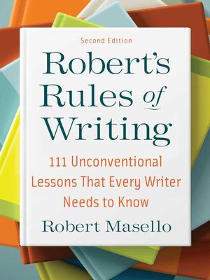 cover image of Robert's Rules of Writing
